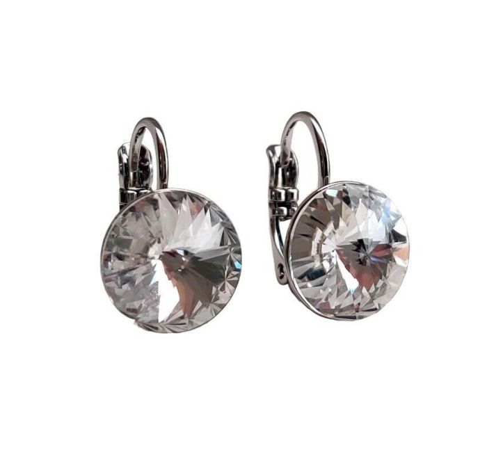 Swarovski crystal earrings 1 cm - 02