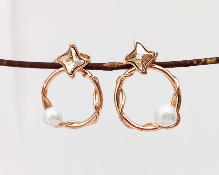 Earrings with Swarovski crystals R102878907390