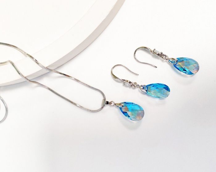 Set with Swarovski crystals R2778725007930