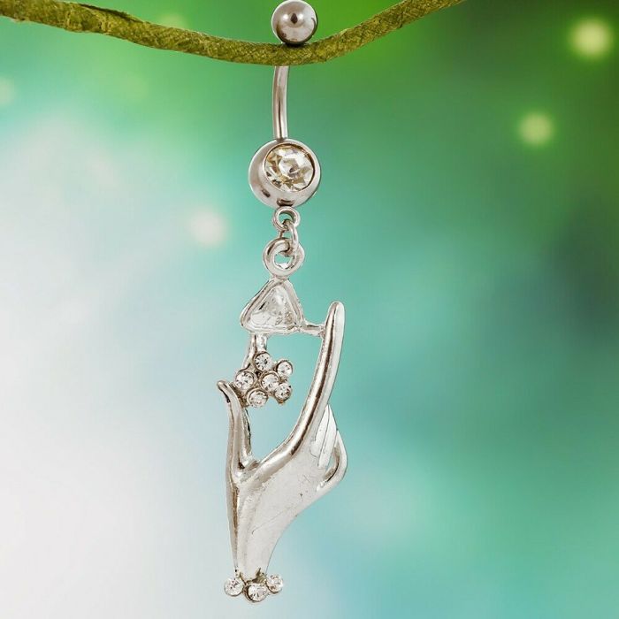 Belly button piercing (2.5 cm) F645