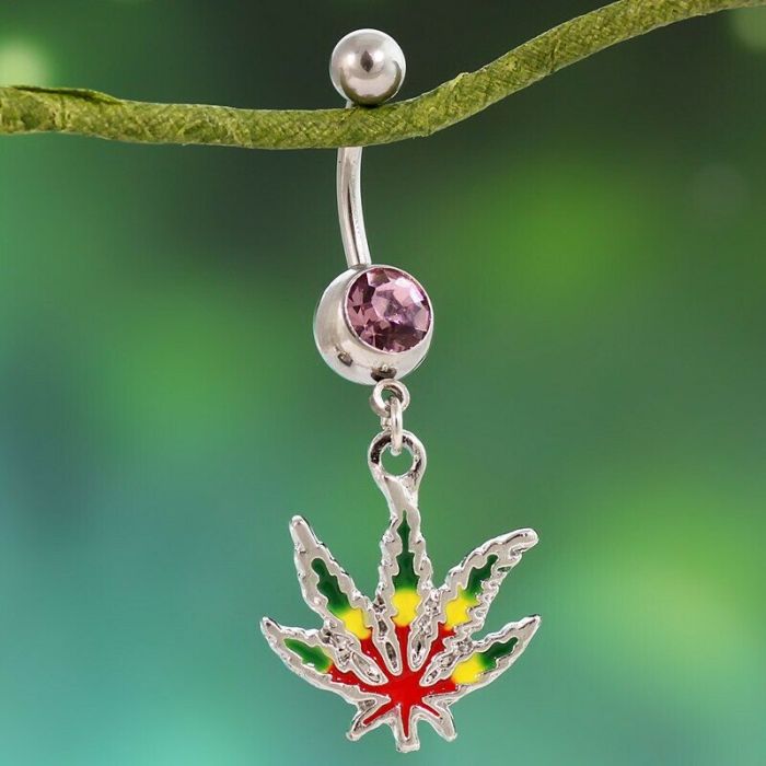 Belly button piercing (2.5 cm) F641