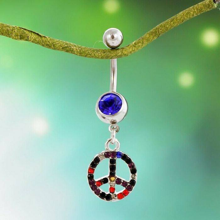 Belly button piercing (2.5 cm) F651