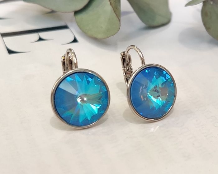 Earrings with Swarovski crystals G5539712007420