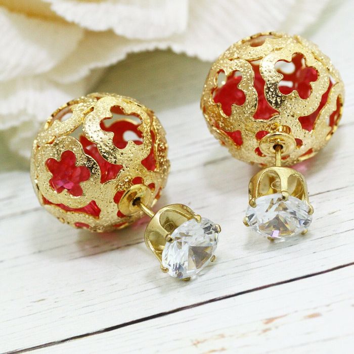 Dior-style earrings E173700078 E1737