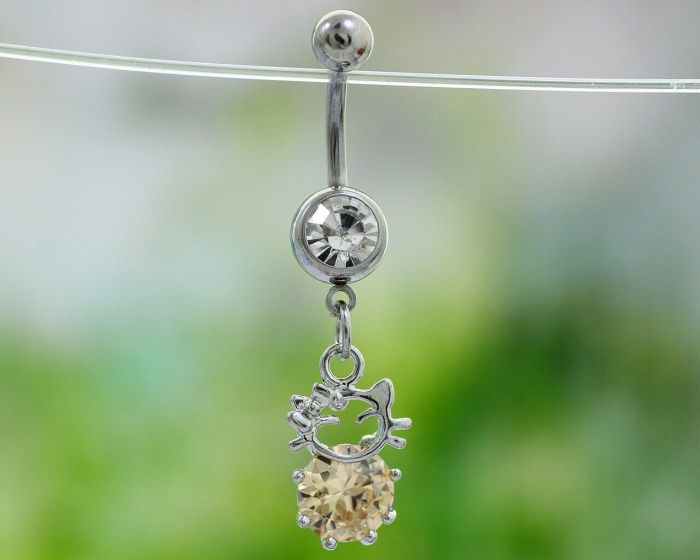 Belly button piercing F389 F389