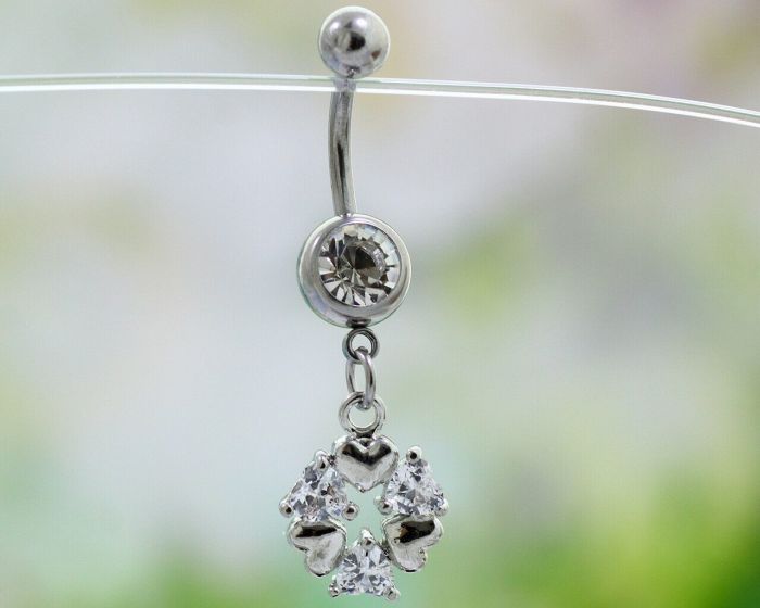 Belly button piercing F393 F393