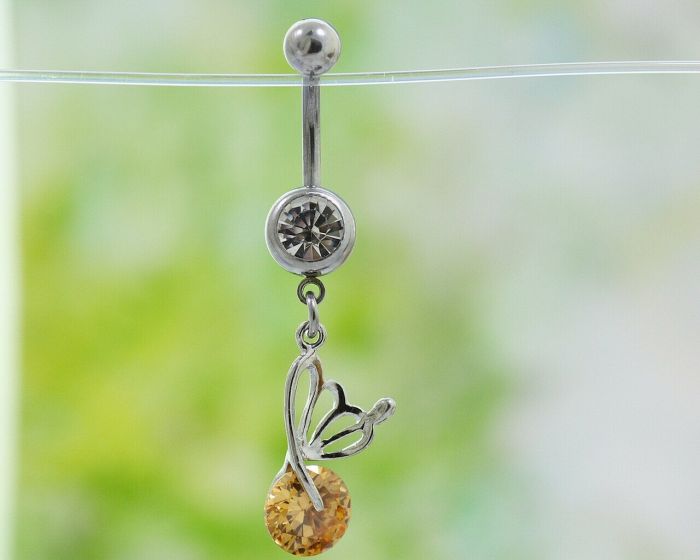 Belly button piercing F407 F407