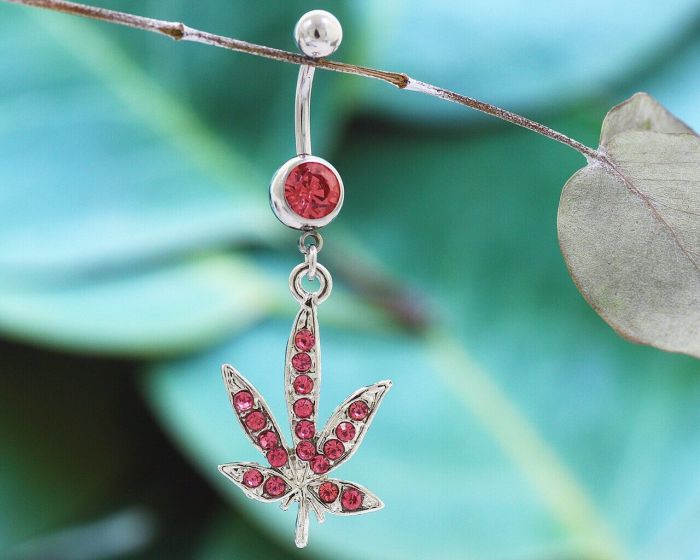 Belly button piercing (2.5 cm) F678