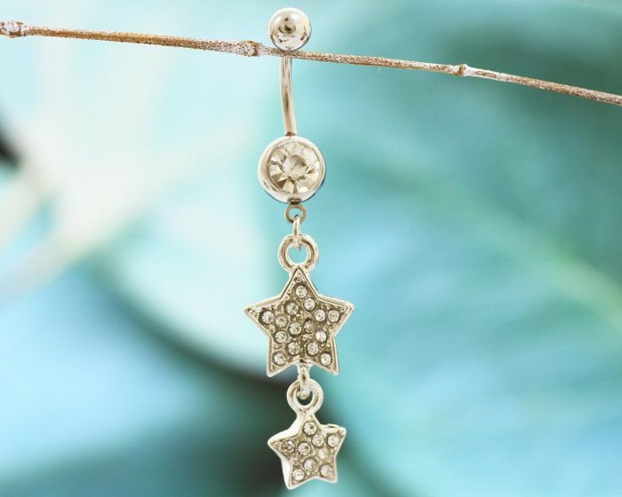 Belly button piercing (2.5 cm) F686