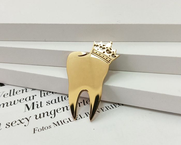 Brooch for engraving G7102