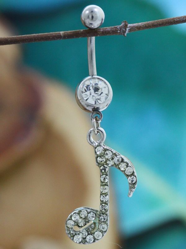 Belly button piercing (2.5 cm) F4513