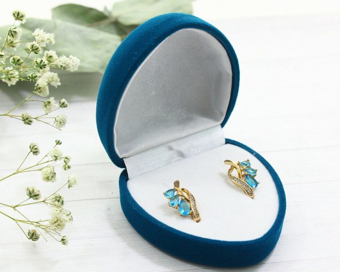 Flocked case, heart, ТClassicУ series 21302