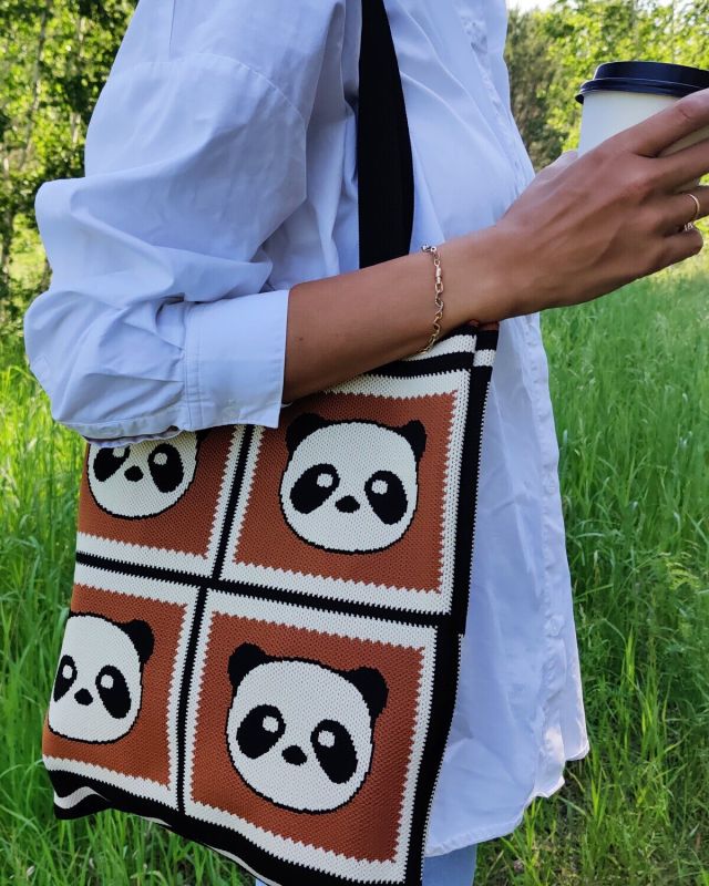 Panda handbag R0827