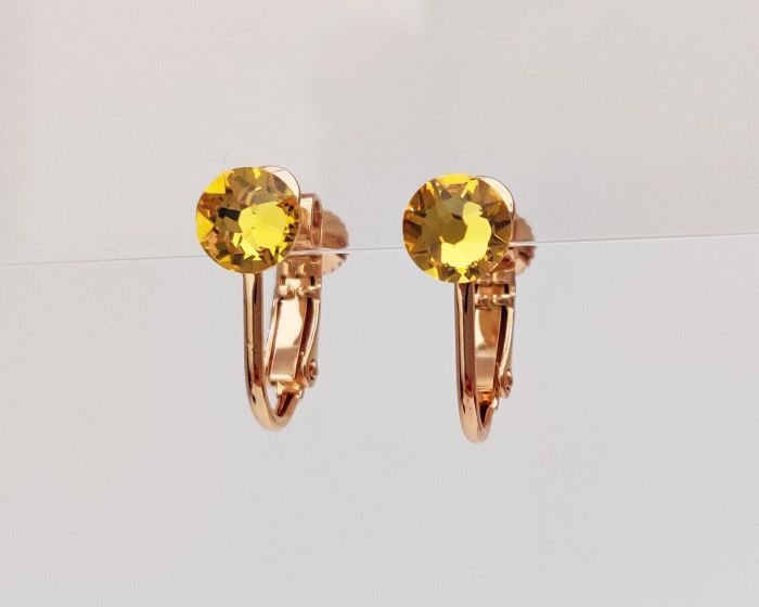 Clip-on earrings with Swarovski crystals G874874907180