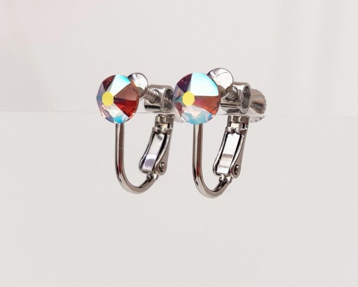 Earrings with Swarovski crystals Cube G875974907180
