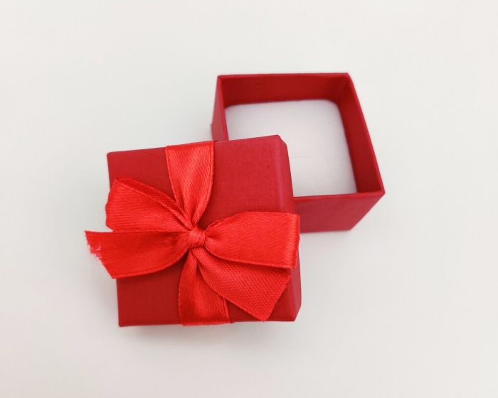 Gift box with ribbon 91701/Red