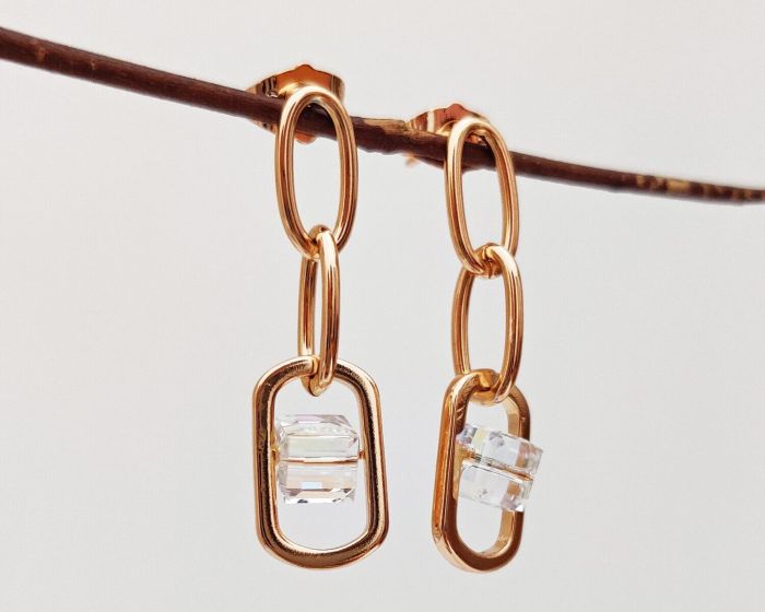 Earrings with Swarovski crystals R095479907390