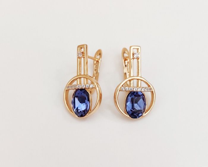 Earrings with Swarovski crystals R096078907380