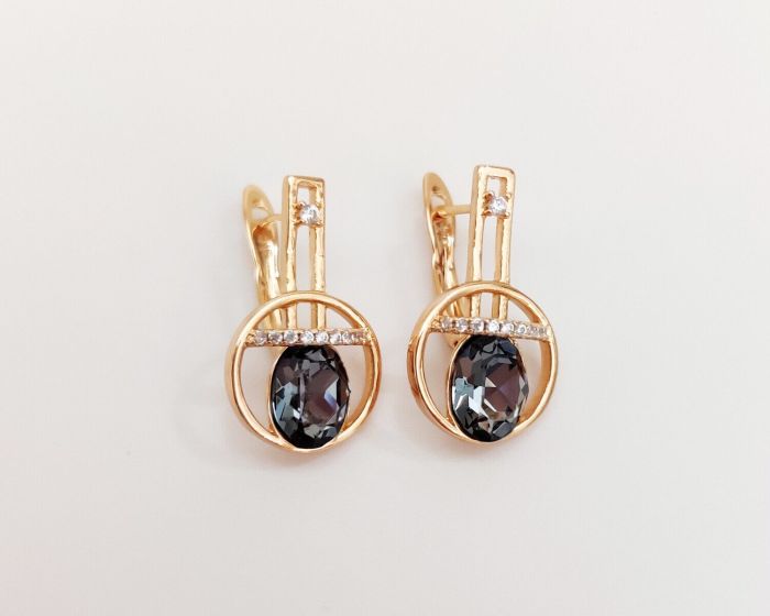 Earrings with Swarovski crystals R096378907380