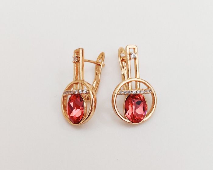 Earrings with Swarovski crystals R096578907380