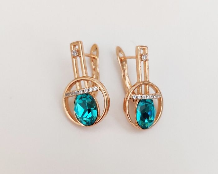 Earrings with Swarovski crystals R096678907380