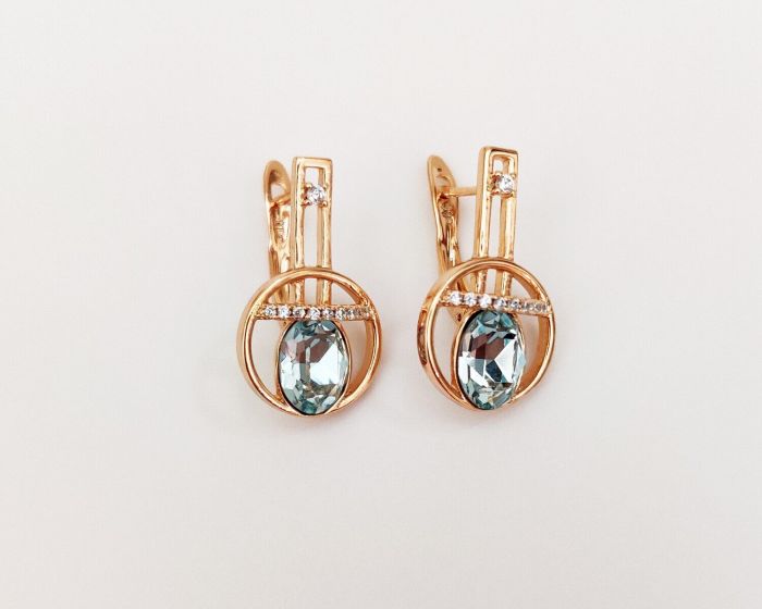 Earrings with Swarovski crystals R096778907380