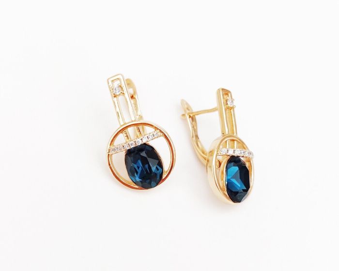 Earrings with Swarovski crystals R096878907380