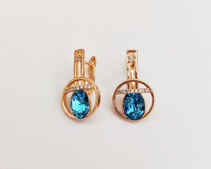 Earrings with Swarovski crystals R096978907380