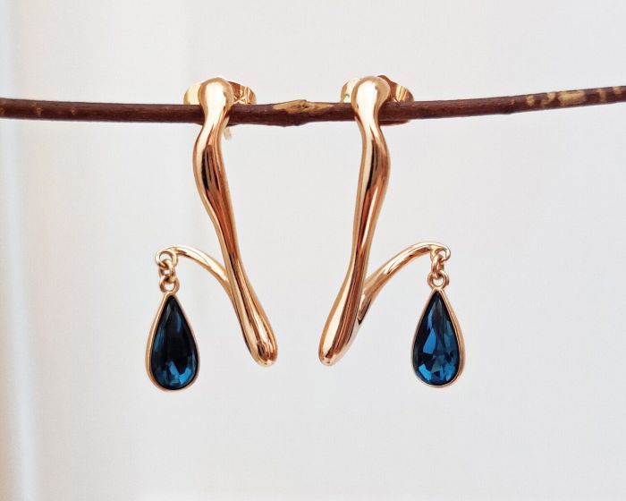 Earrings with Swarovski crystals R0974712007490
