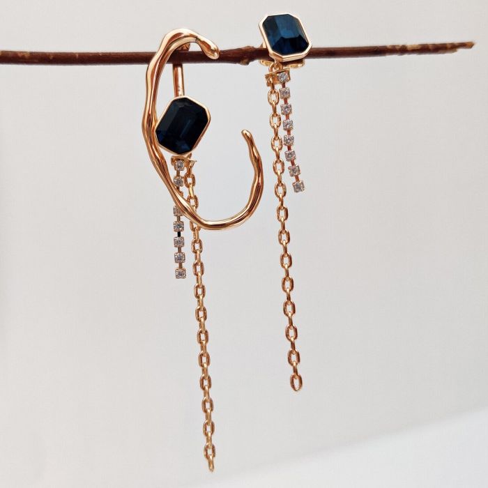 Earrings with Swarovski crystals R0993712007490