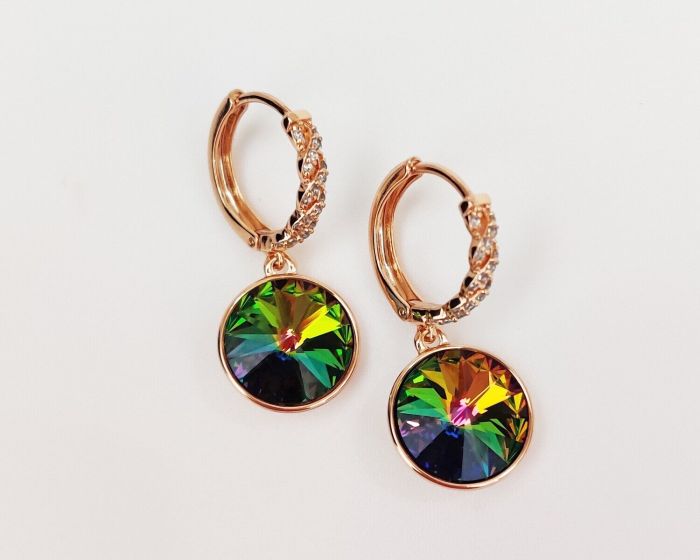 Earrings with Swarovski crystals R0284719007740
