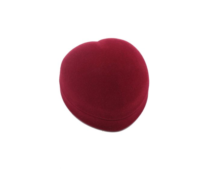 Flocked case, heart, Classic series 21303