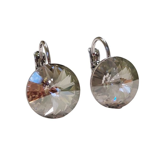 Earrings with Swarovski crystals 1.2 cm - 74