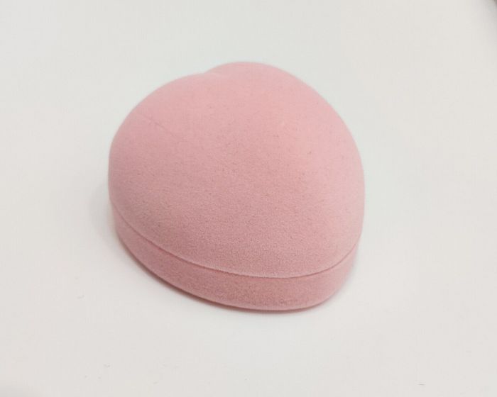 Flocked case, heart, Classic series 21303