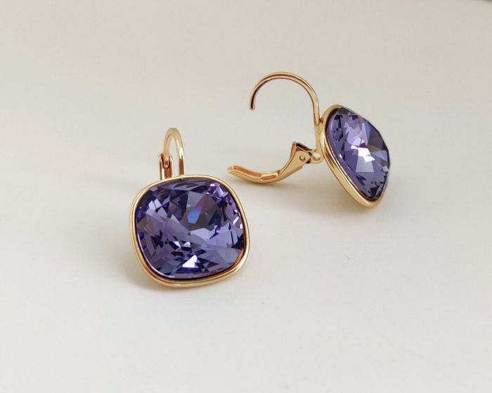 Earrings with Swarovski crystals R2570725007890
