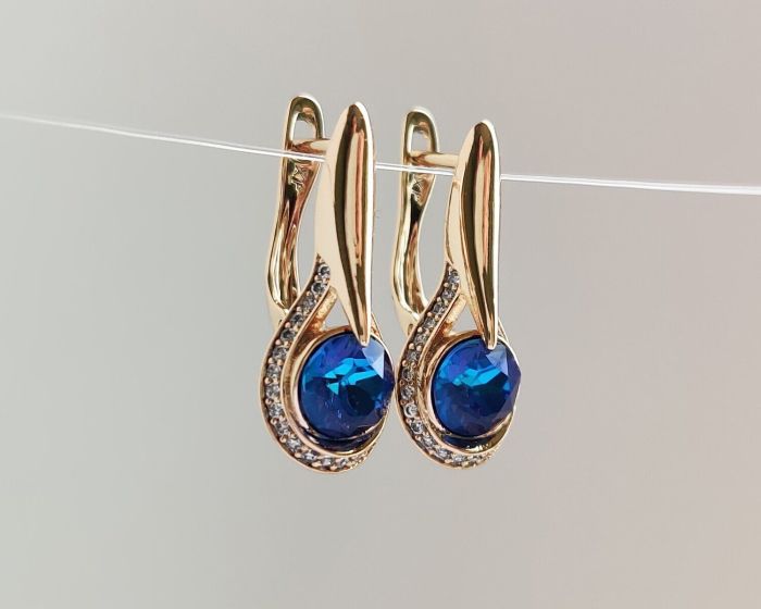Earrings with Swarovski crystals R2597712007440