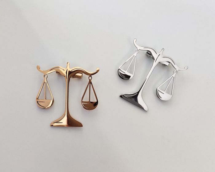 Steel brooch R266674807160