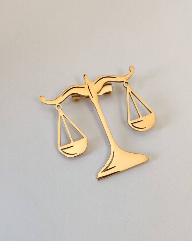 Steel brooch R266674807160