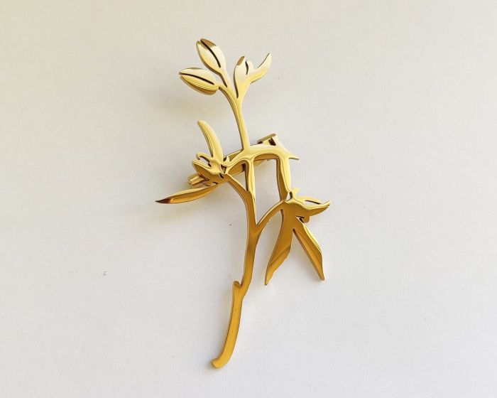 Steel brooch R266774807160
