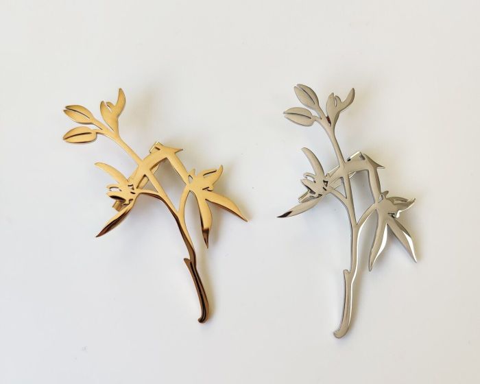 Steel brooch R266774807160