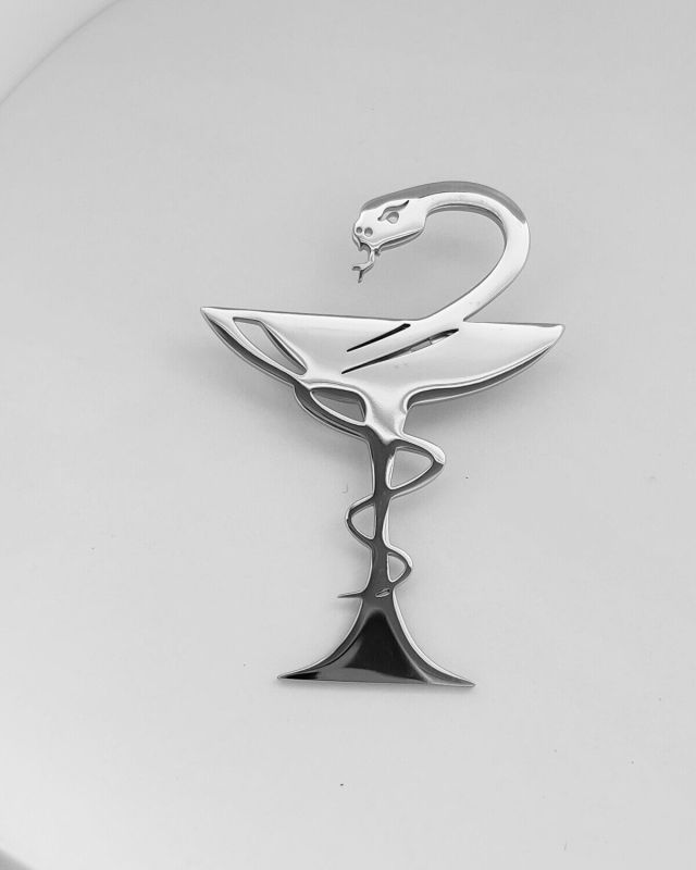 Steel brooch R267374807160