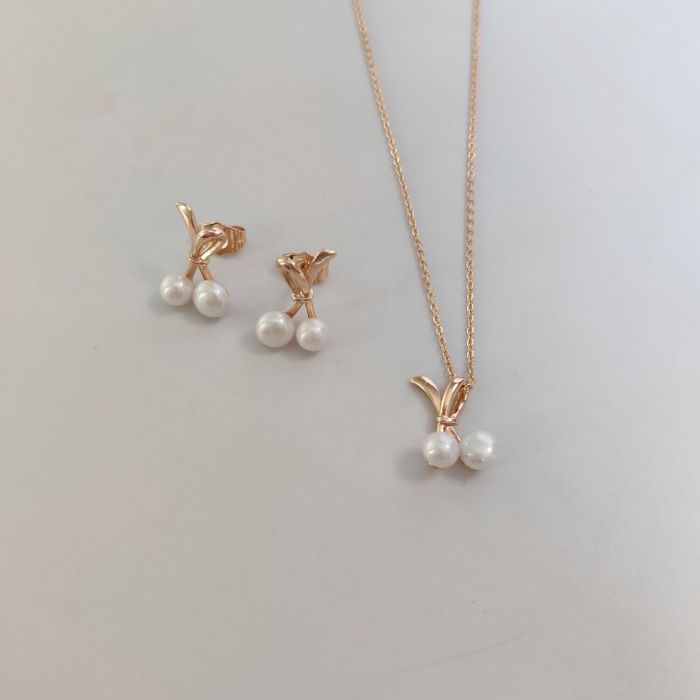 Earring and pendant set R372879907450