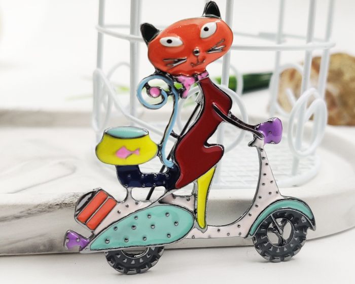 Cat Brooch G471674907180