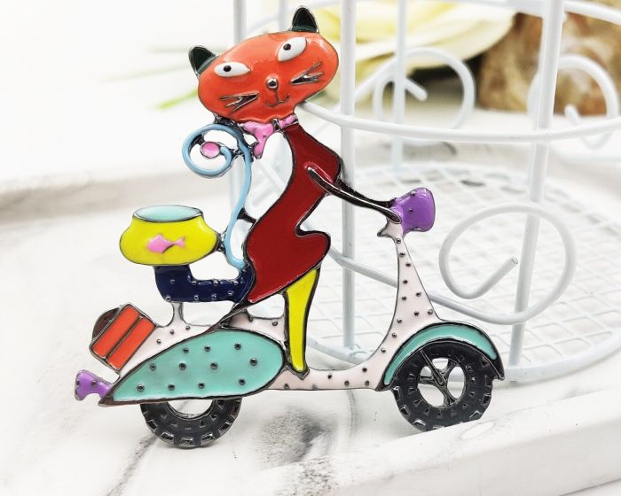 Cat Brooch G471674907180