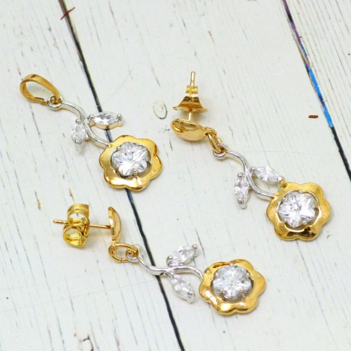Set (pendant, earrings) S363000350 S363000350