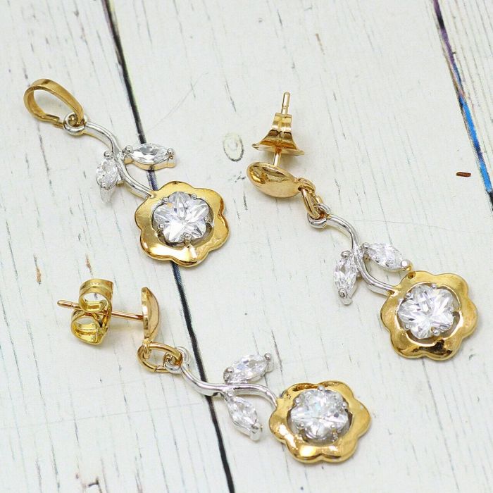 Set (pendant, earrings) S363000350 S363000350