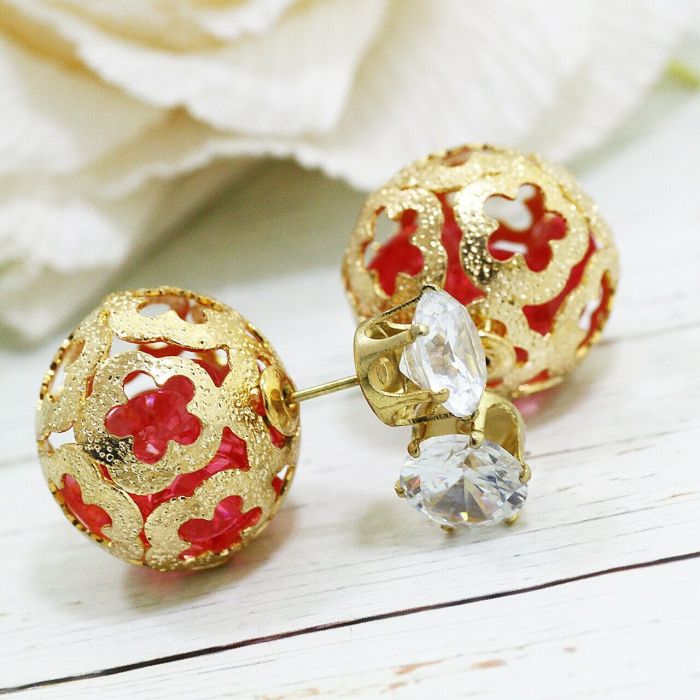 Dior-style earrings E173700078 E1737