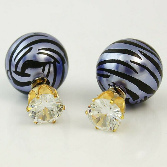Dior-style earrings E172500060 E1725