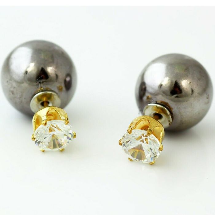 Dior-style earrings E174000070 (1 cm) E1740