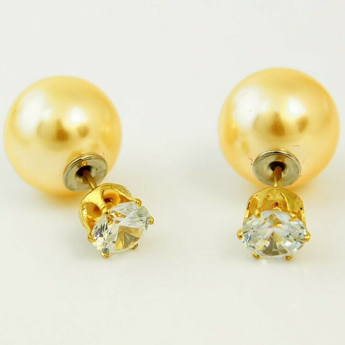 Dior-style earrings E174300070 (1 cm) E1743